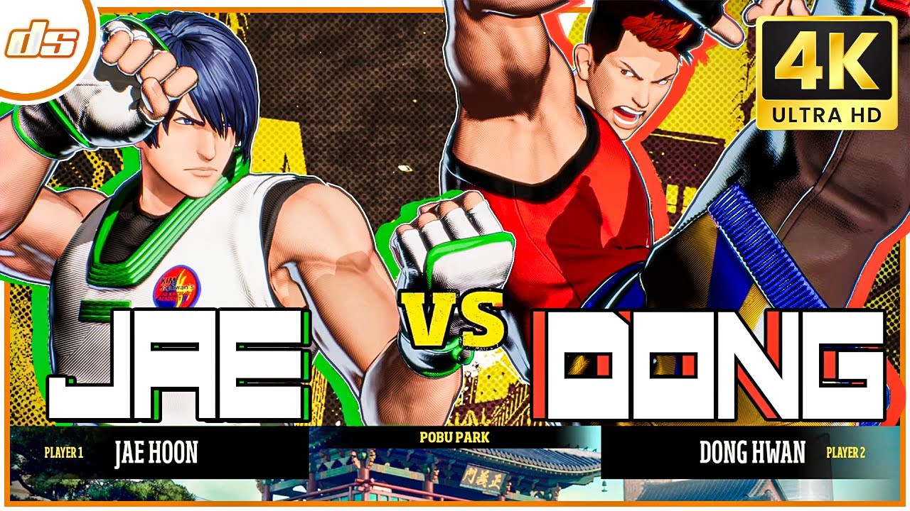 KIM JAE HOON VS KIM DONG HWAN Fatal Fury COTW GAMEPLAY  - 4K 60FPS NO COMMENTARY