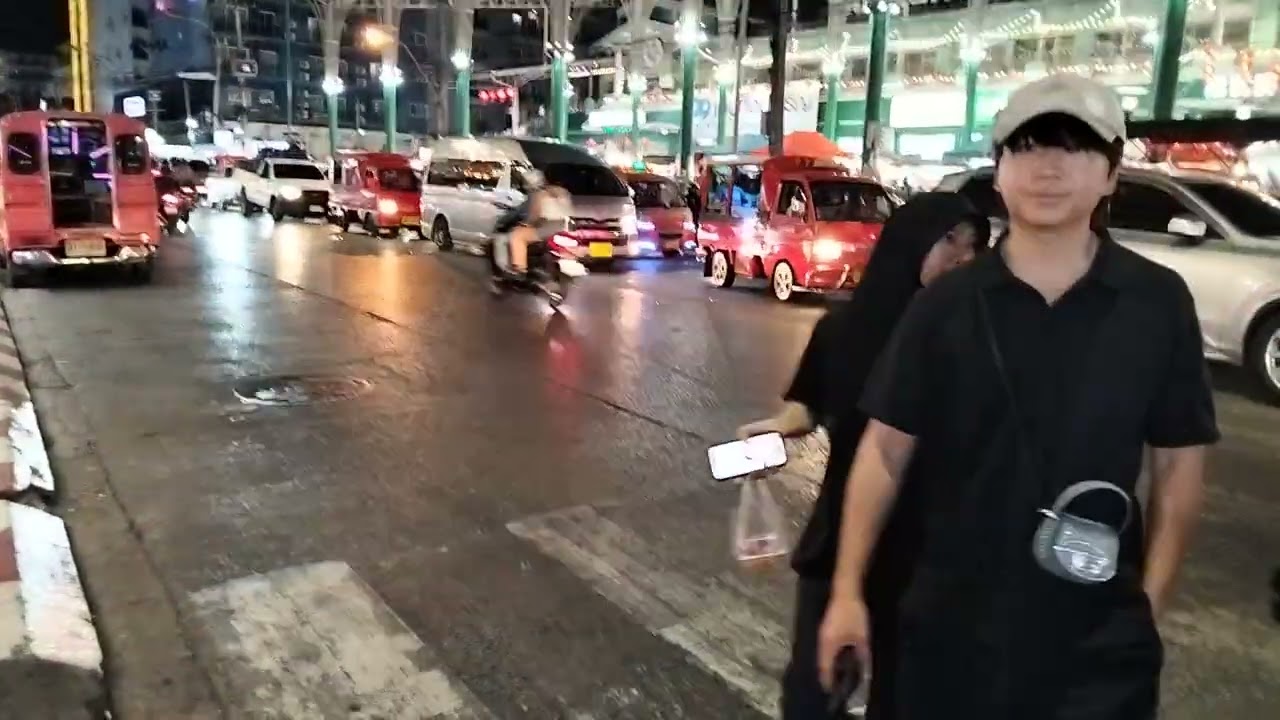 Road side.Phuket.Tailand.