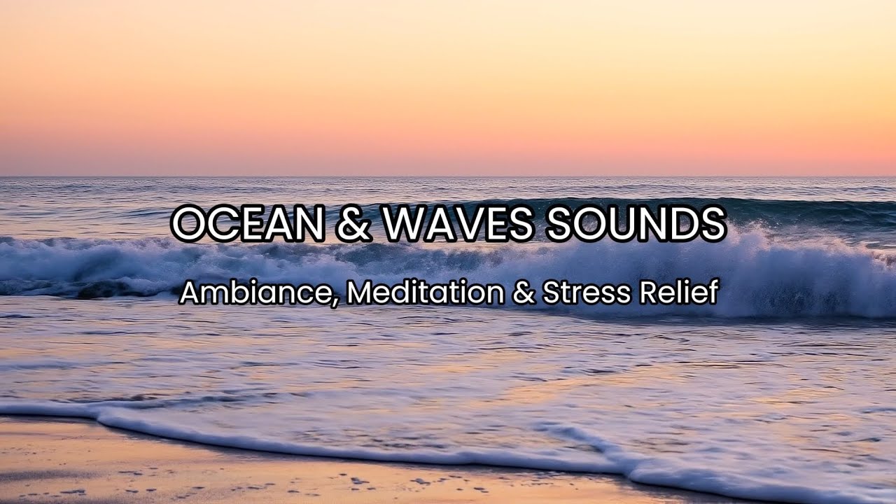 1 Hour Relaxing Ocean & Waves Sounds🌊 Sleep, Meditation & Stress Relief | Rahatlatıcı Dalga Sesi🌊