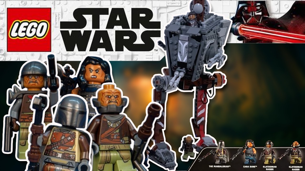 Впечатляющий дебют! - LEGO Star Wars The Mandalorian 2019 AT-ST Raider (75254)