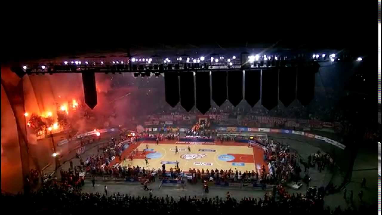 Ολυμπιακός - Παναθηναικός 93 - 74 3ος Τελικος 2014-2015. Τα τελευταία 2 λεπτά
