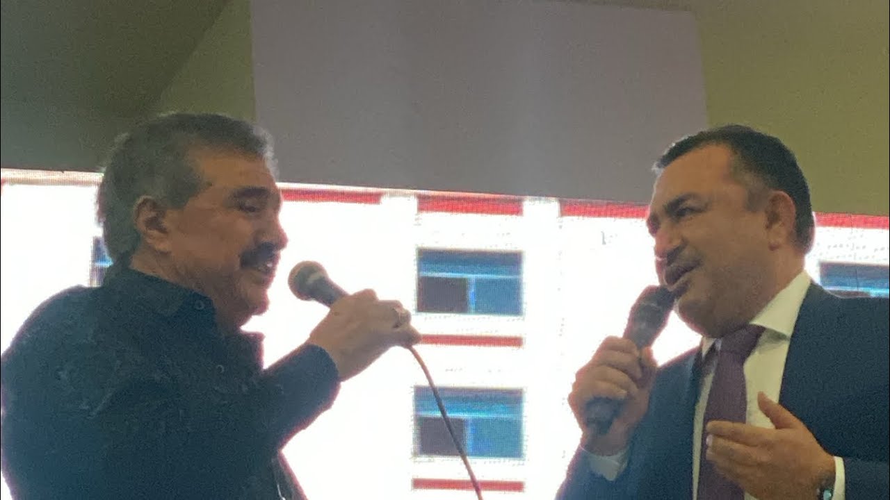 Nacho Galindo y Tony Melendez cantando por primera vez juntos!