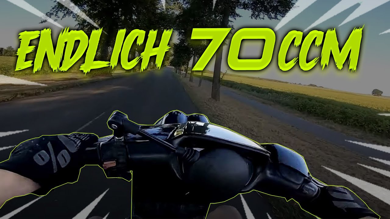 Endlich 70ccm Power | MBK Booster | Wheelies | sylex fährt