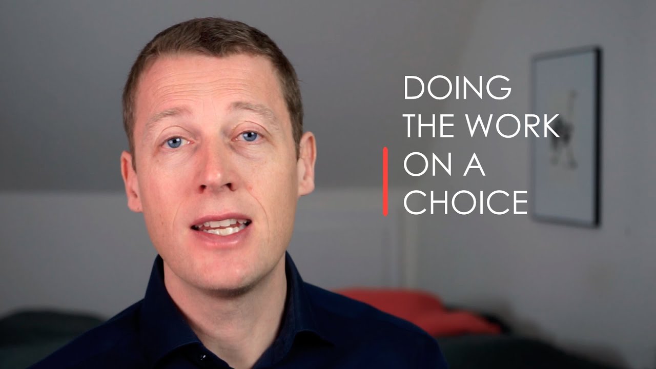 Doing The Work of Byron Katie on a Choice or Decision