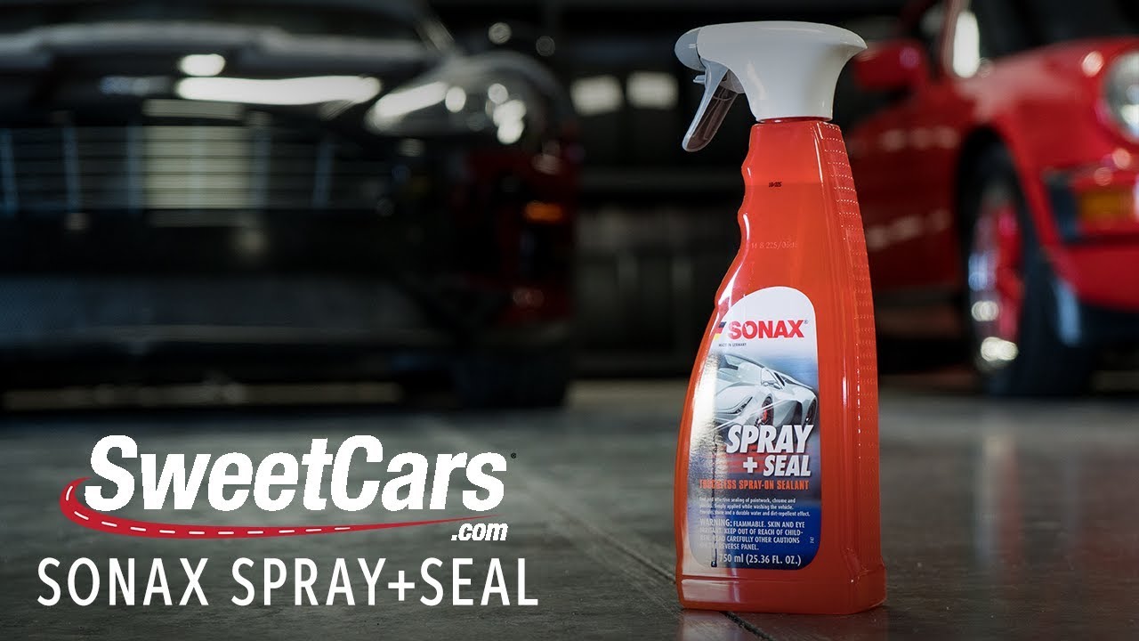 DIY Products: Sonax Spray & Seal