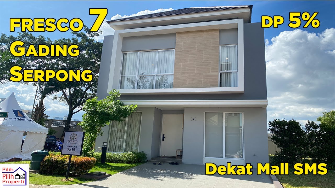 CLUSTER GADING SERPONG FRESCO 7 - LIMITED STOK DEKAT MALL SMS DP BISA 5%