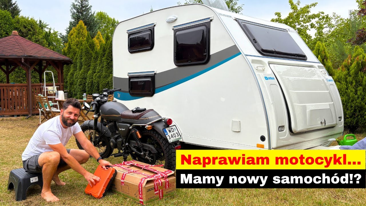 Co z naszym Fordem? Naprawa motocykla i weekend na działce ROD