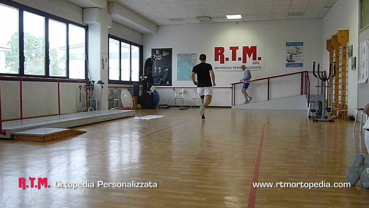 RTM Ortopedia: prova Flex Run™ su paziente Transfemorale