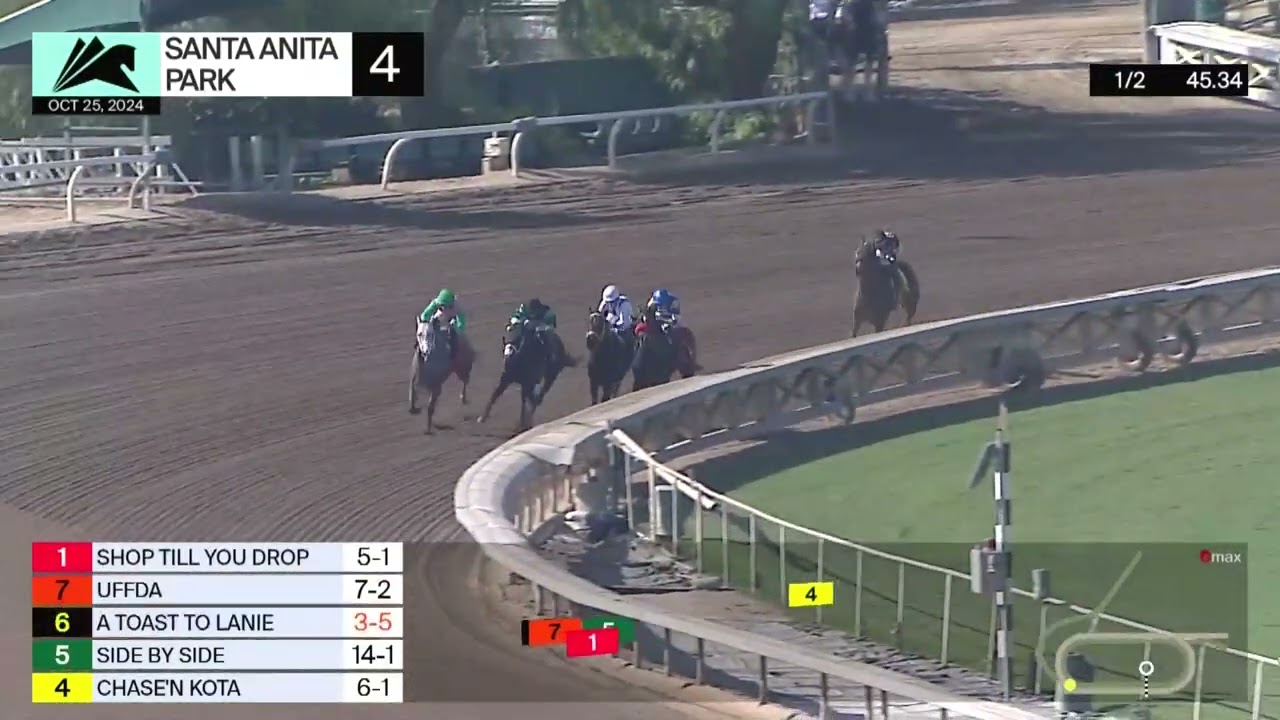 Santa Anita Park Carrera 4 - 25 de Octubre 2024