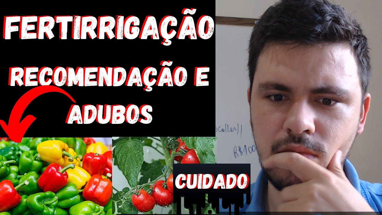 FERTIRRIGA&Ccedil;&Atilde;O I Recomenda&ccedil;&atilde;o de aduba&ccedil;&atilde;o