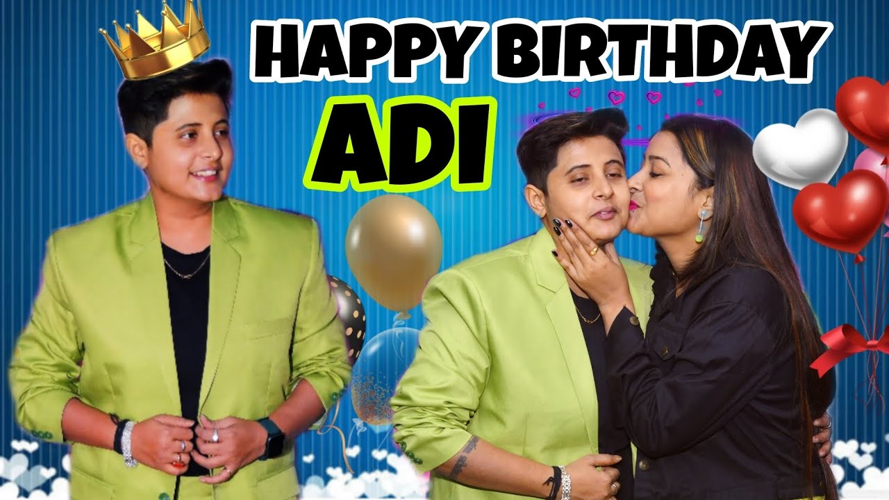 HAPPY BIRTHDAY ADI 🎂 Birthday Celebration 🎉 #adipromi #adi'sbirthday