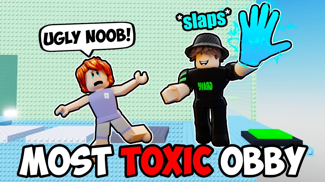 Beating Trolls With New Lightning Slap In The Most TOXIC ROBLOX OBBY..(Slap Tower 2)