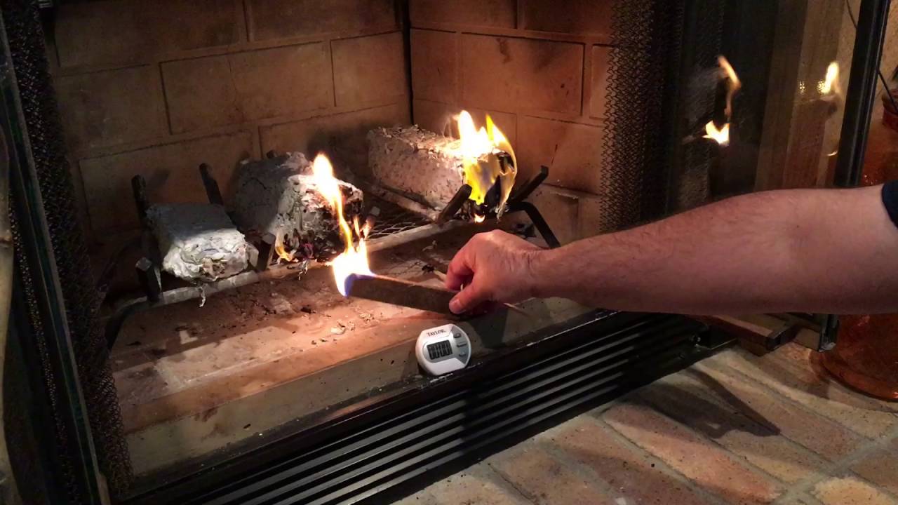 Paper Log Burn Test 2 With Your Suggestions