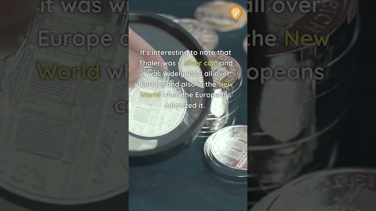 The Origins of the Dollar: The German Coin that Shaped the World's Currency #shorts