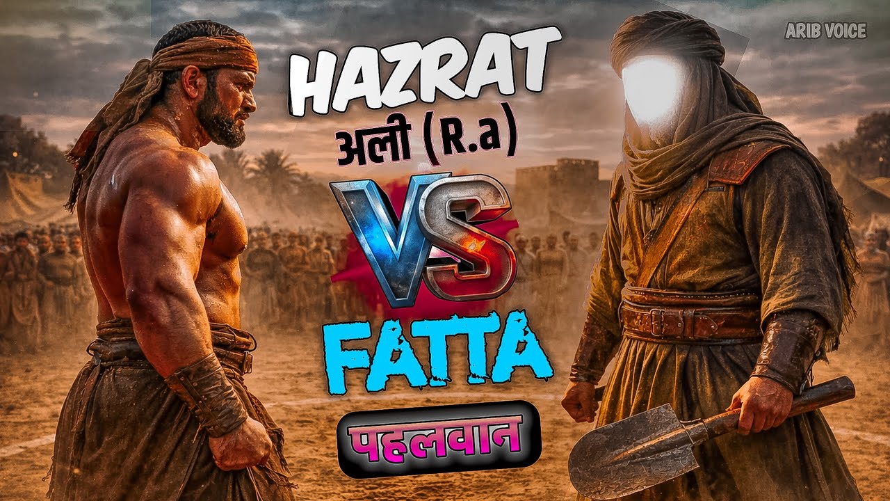 Hazrat Ali Ka Waqia | Mola Ali Aur Fatta Pehlwan Ka Mukabla | Mola Ali Vs Fatta | Arib voice