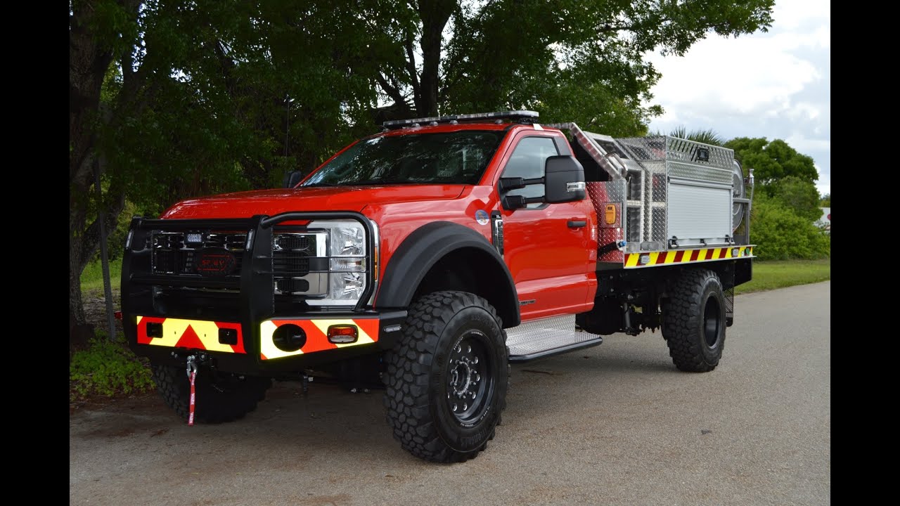 SFEV - Jupiter Fire Rescue's SFEV custom brush truck