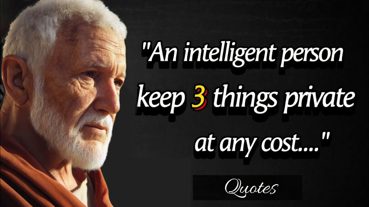 An Intelligent Person Keeps 3 Things Private at Any Cost | Stephen Hawking Quotes on Happy Life
