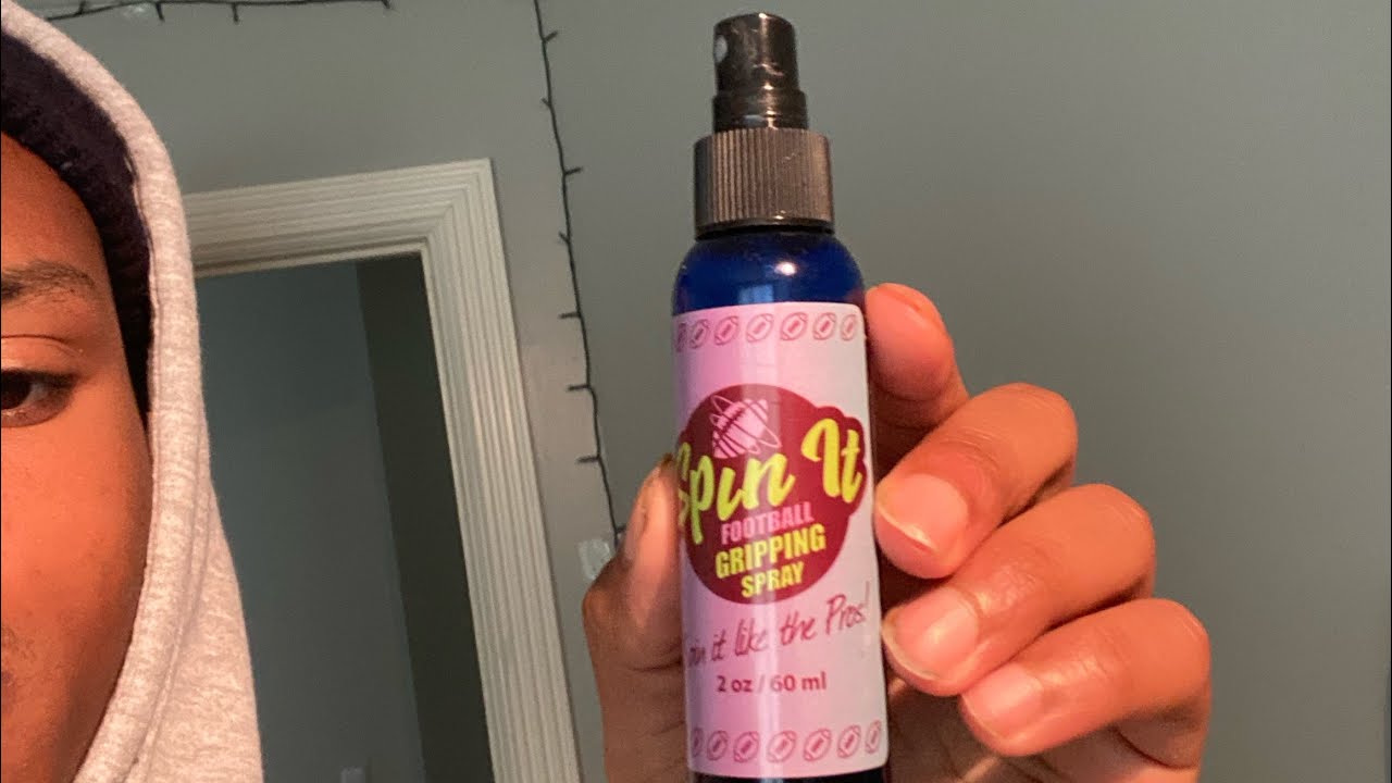 Spin It Football Gripping Spray !! #Spinitspray #Footballgrip #Spinitfootballgrip #gripboost