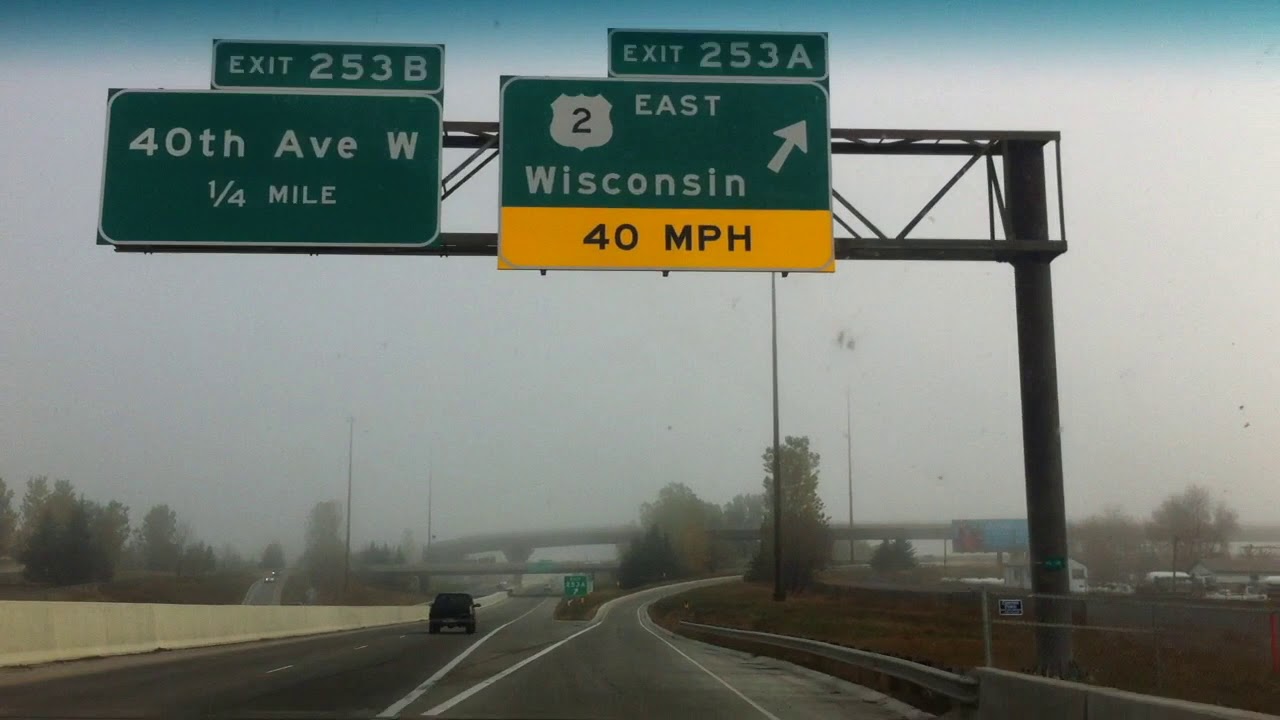 Marine Fog on the Bong Bridge - Twin Ports