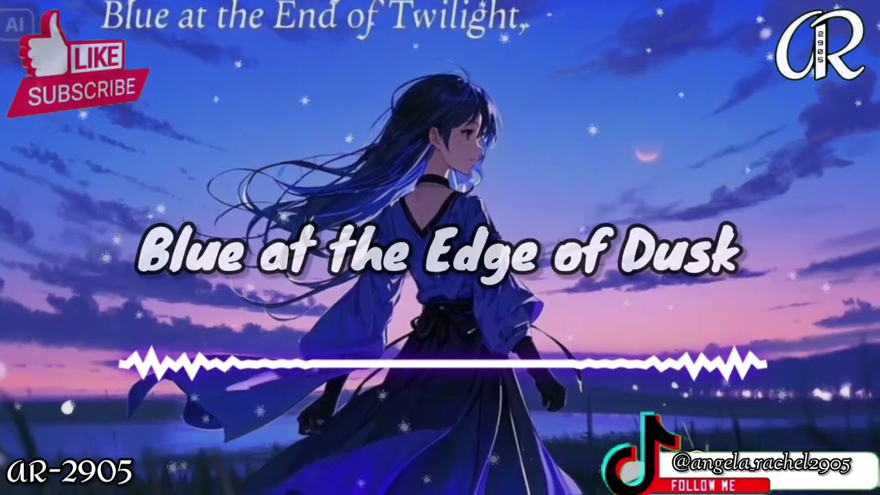 Blue at the Edge of Dusk (Crimson and Blue) [AR-2905]