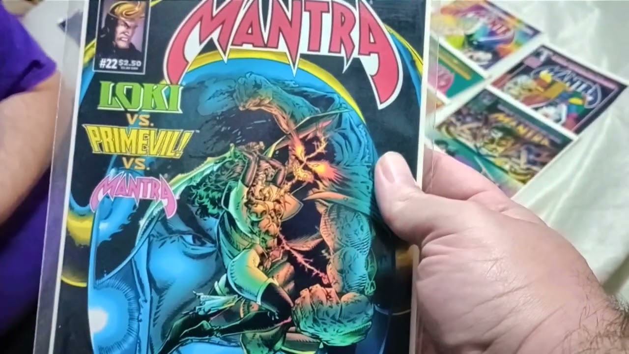 Mantra First And Second Series Comic Collection Unboxing