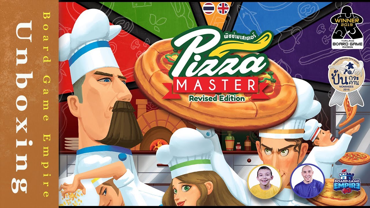Pizza Master Unboxing - Tower Tactic Games