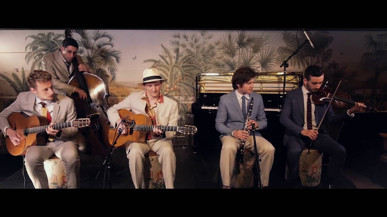 Benoit Viellefon Hot Club - Them There Eyes - Live at the Oriole