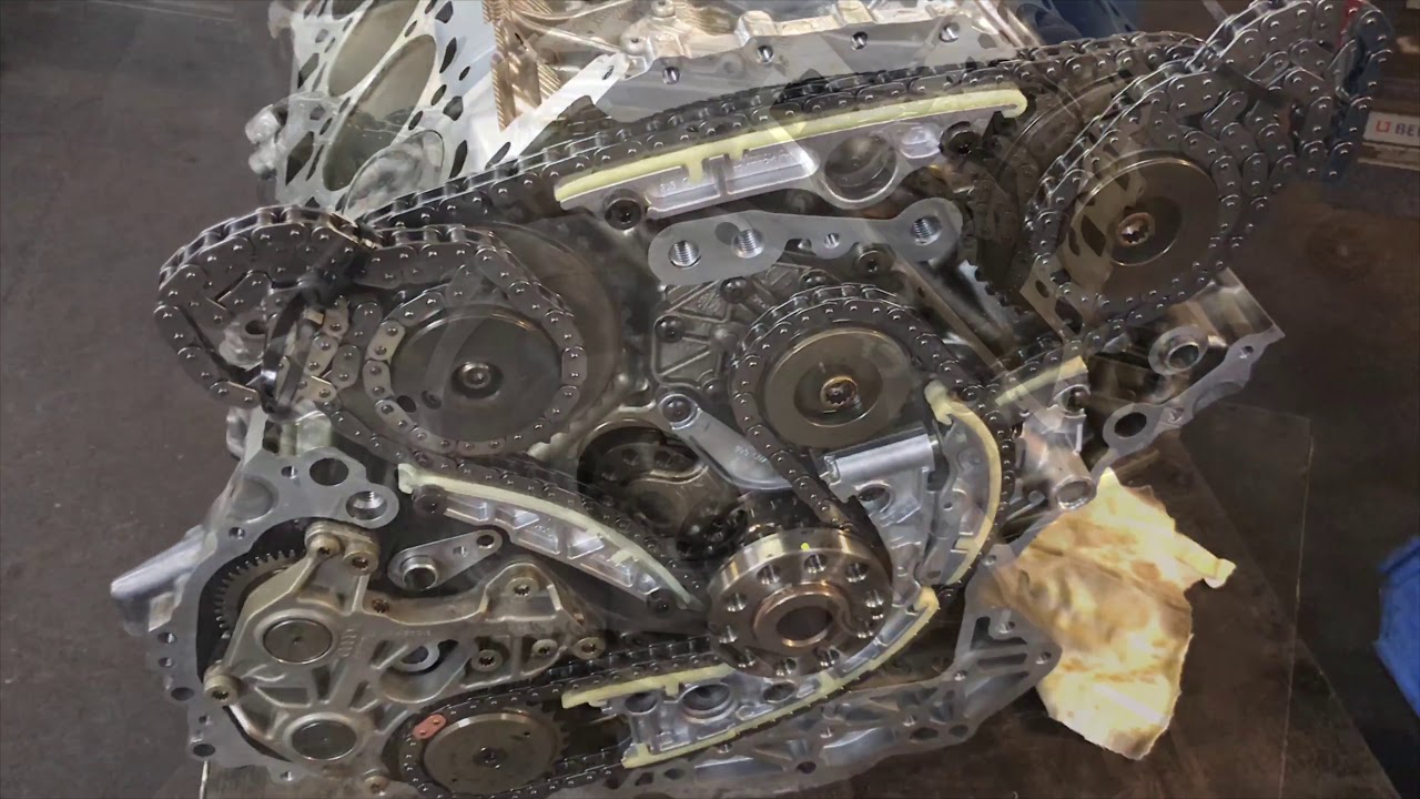 Audi A6 4F Allroad  V8 4.2 FSI Motor Ausbau Wasserverlust Steuerkette Wechsel Motorporn