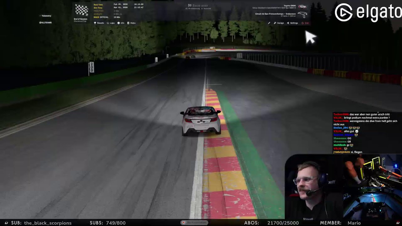 🔴 Endlich wieder Spa  - iRacing - diZee Livestream