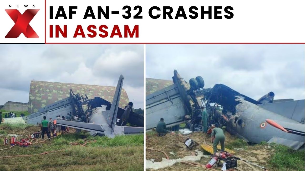 Indian Air Force AN-32 Crash: Aircraft Goes Down At Jorhat Air Force Station In Assam | NewsX