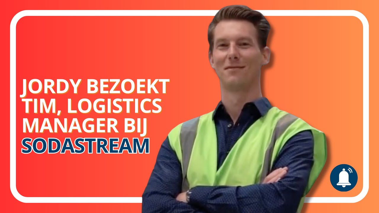 Jordy gaat op bezoek bij Tim die Logistics Manager is bij SodaStream | Breda University (AS)