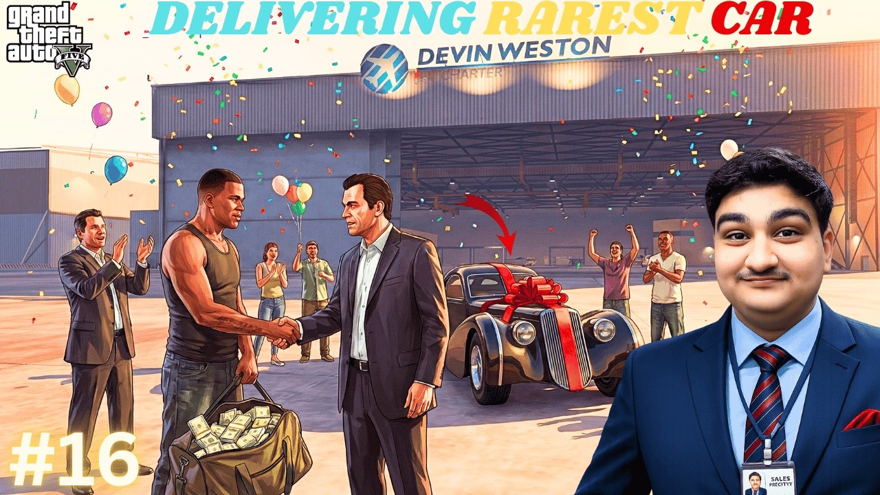 The $50,000,000 Handover: Delivering the Rarest Car in Los Santos! | EP-16 GTA-5 ACTUAL STORY