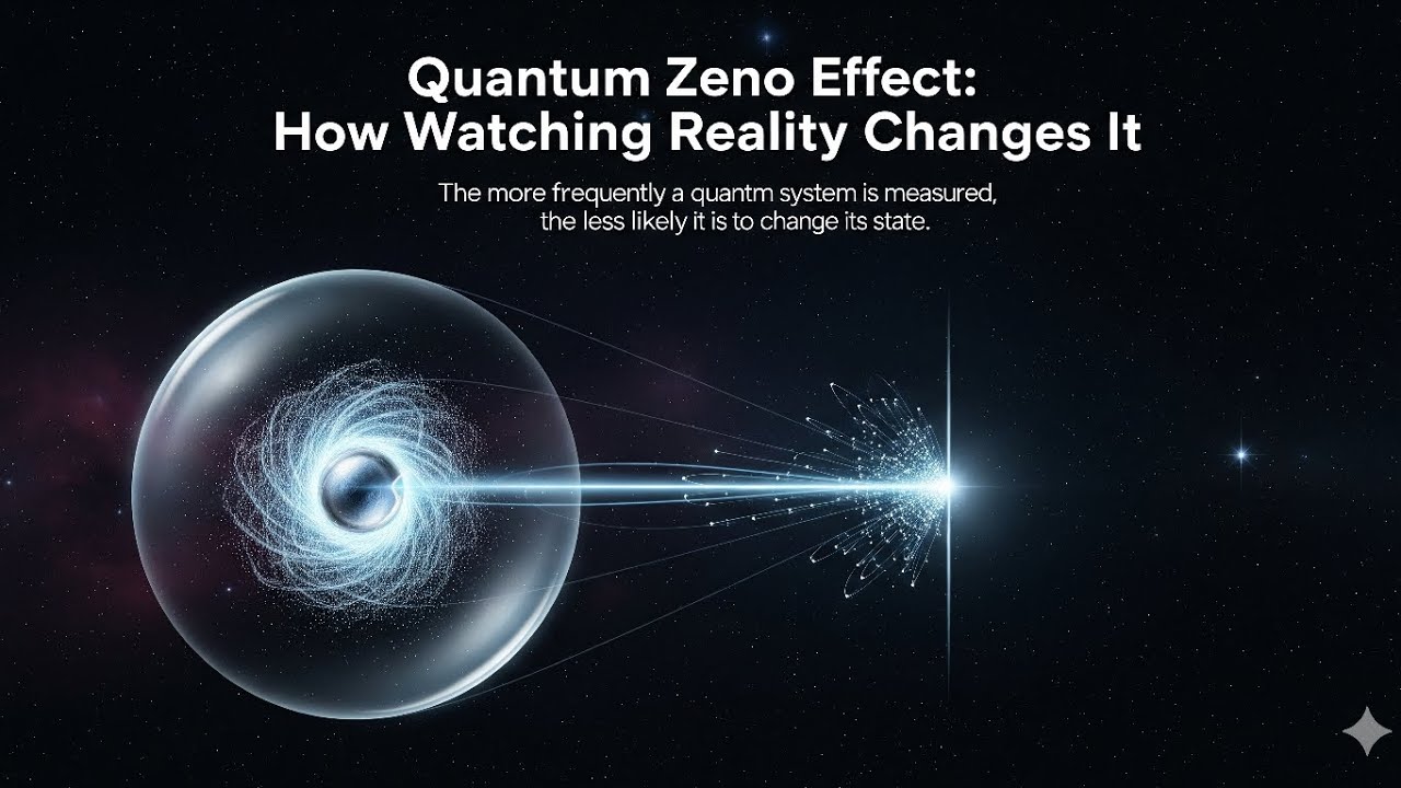 Quantum Zeno Effect: How Watching Reality Changes It