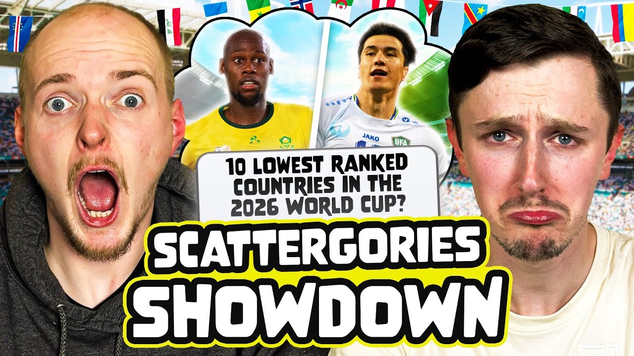 Викторина Scattegories SHOWDOWN&hellip; Чемпионат мира по футболу!