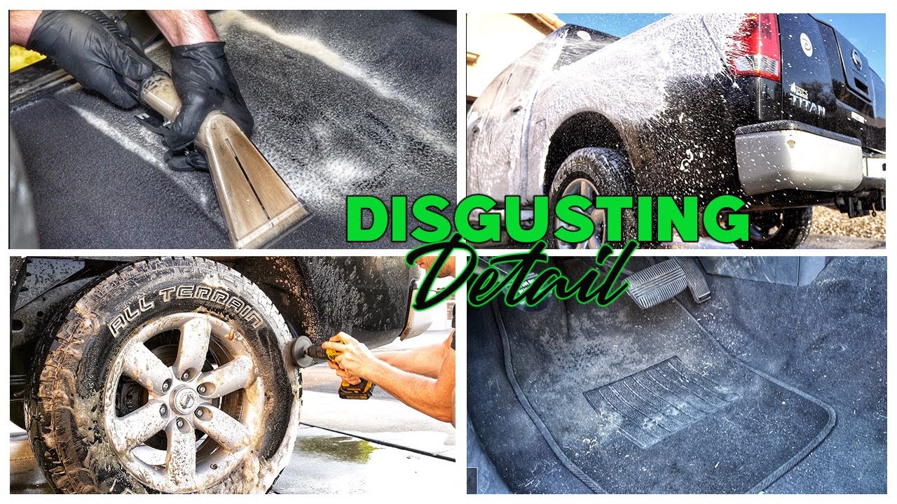 DISGUSTING Detail! | Filthy Truck Transformation | Lots of Extractions!