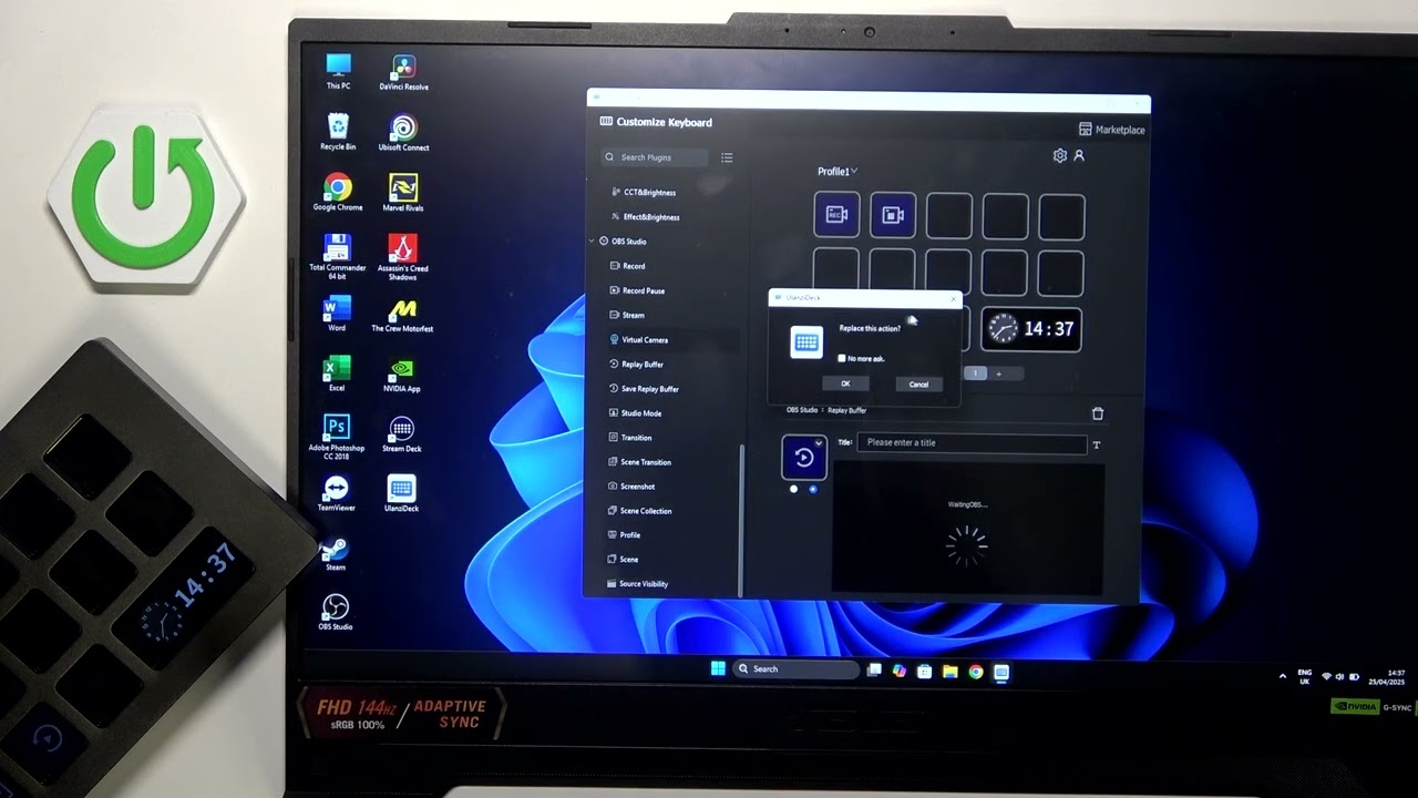 ULANZI Stream Deck D200 &ndash; How to Customize for OBS Studio