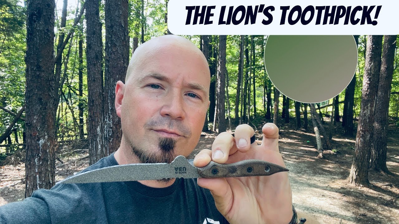 The Lion’s Toothpick from Tops Knives Hits the Spot