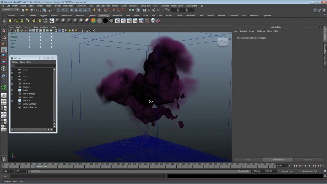 Maya Fluids Ghost