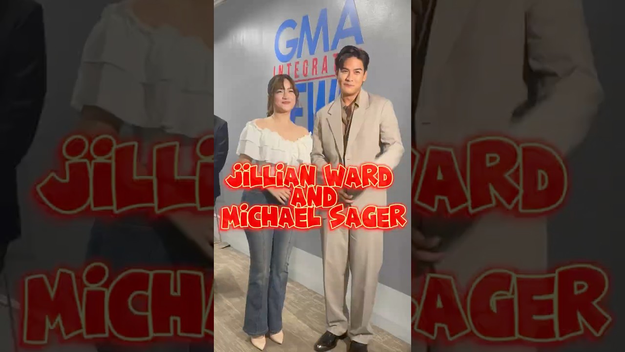 Jillian Ward and Michael Sager visits GMA News | My Ilongga Girl ❤️❤️❤️