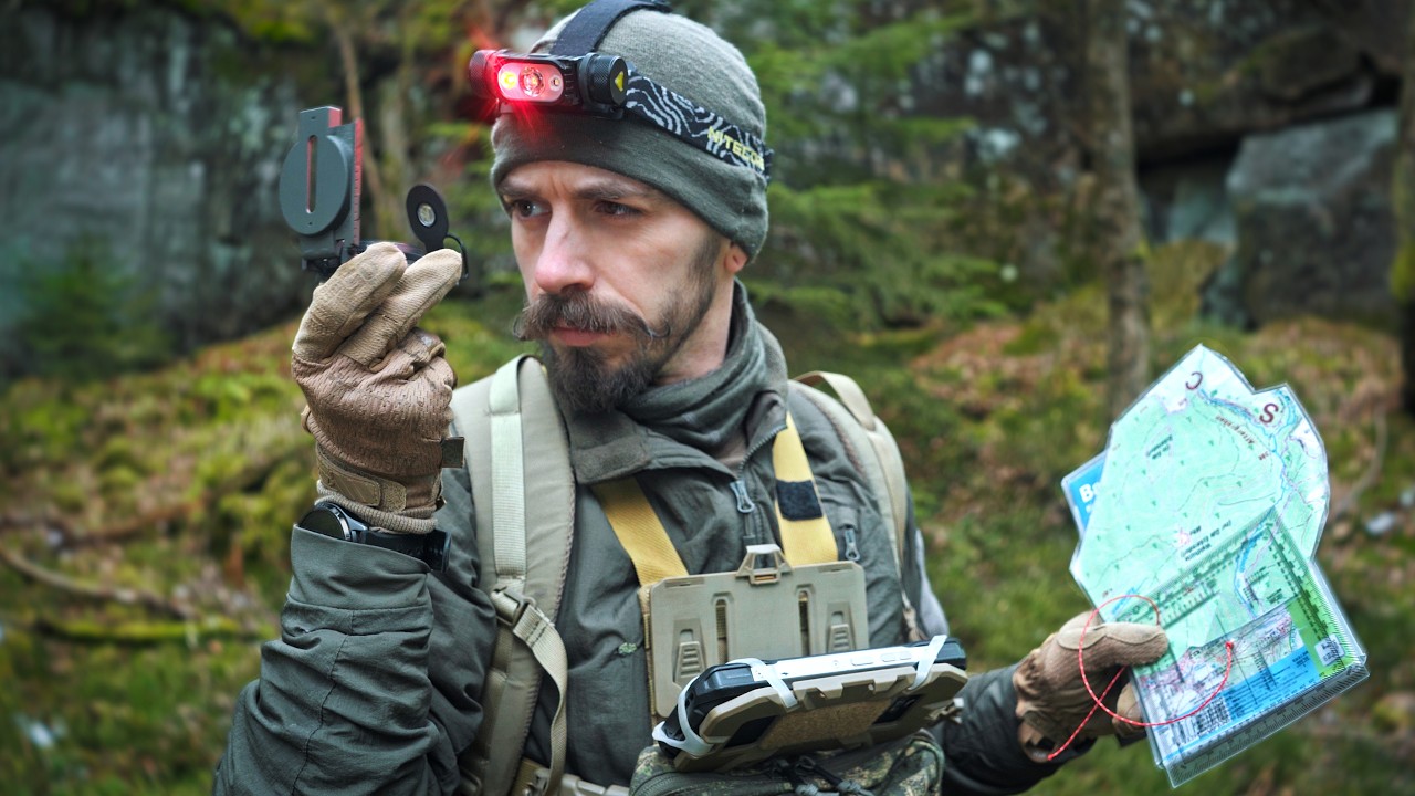 Land Navigation Basics - Karte, Kompass, Protractor - Ex Soldat stellt vor.