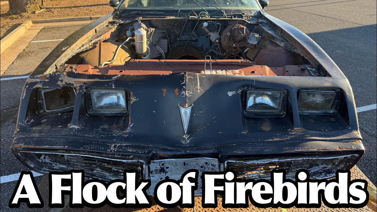 Parts Car Acquired￼, Hanging Out In The Firebird Graveyard!