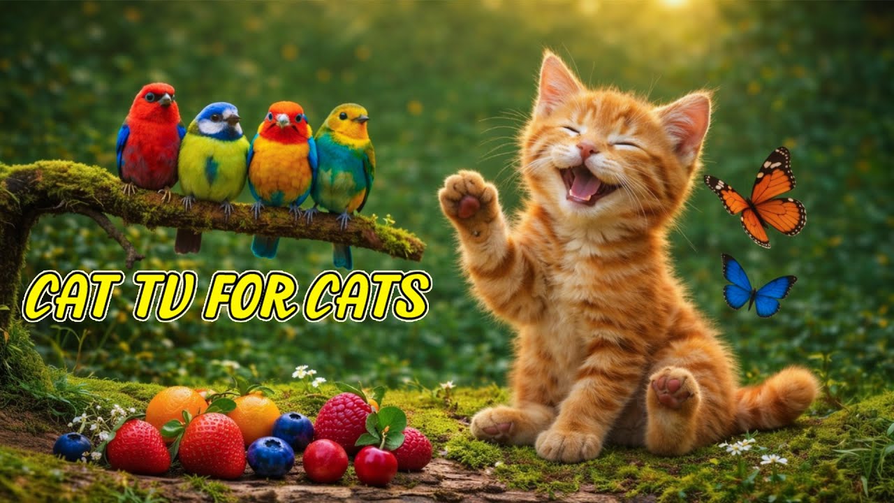 Birds Everywhere 🐦😺🐶 | Relaxing Bird Scenes That Calm Pets Fast | Pet TV 4K
