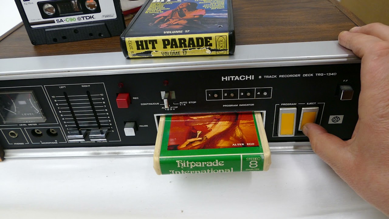 Das Hitachi 8 Track Recorder Deck TRQ 134D (Deutscher Kommentar)