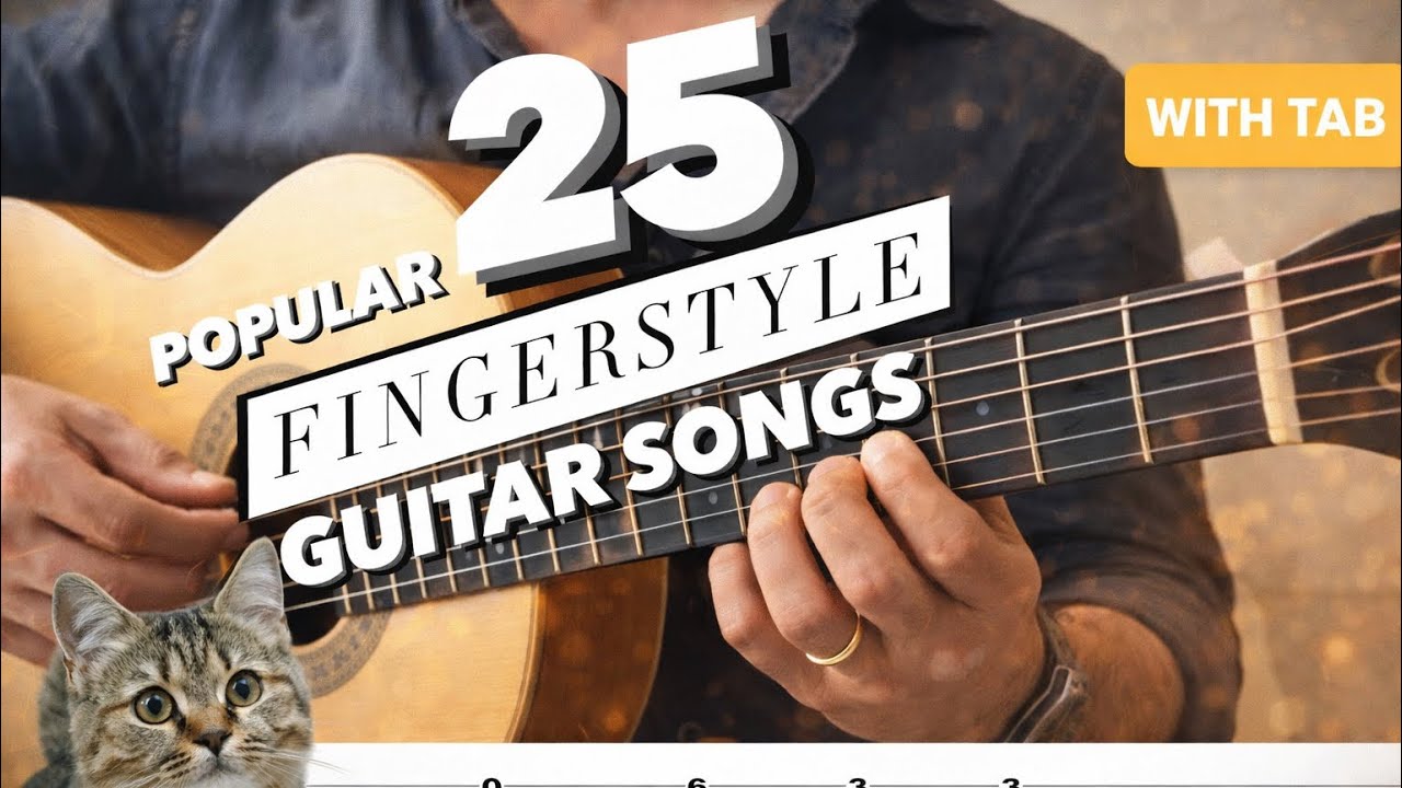 populer 25  Fingerstyle Guitar Songs 1  / Tabs
