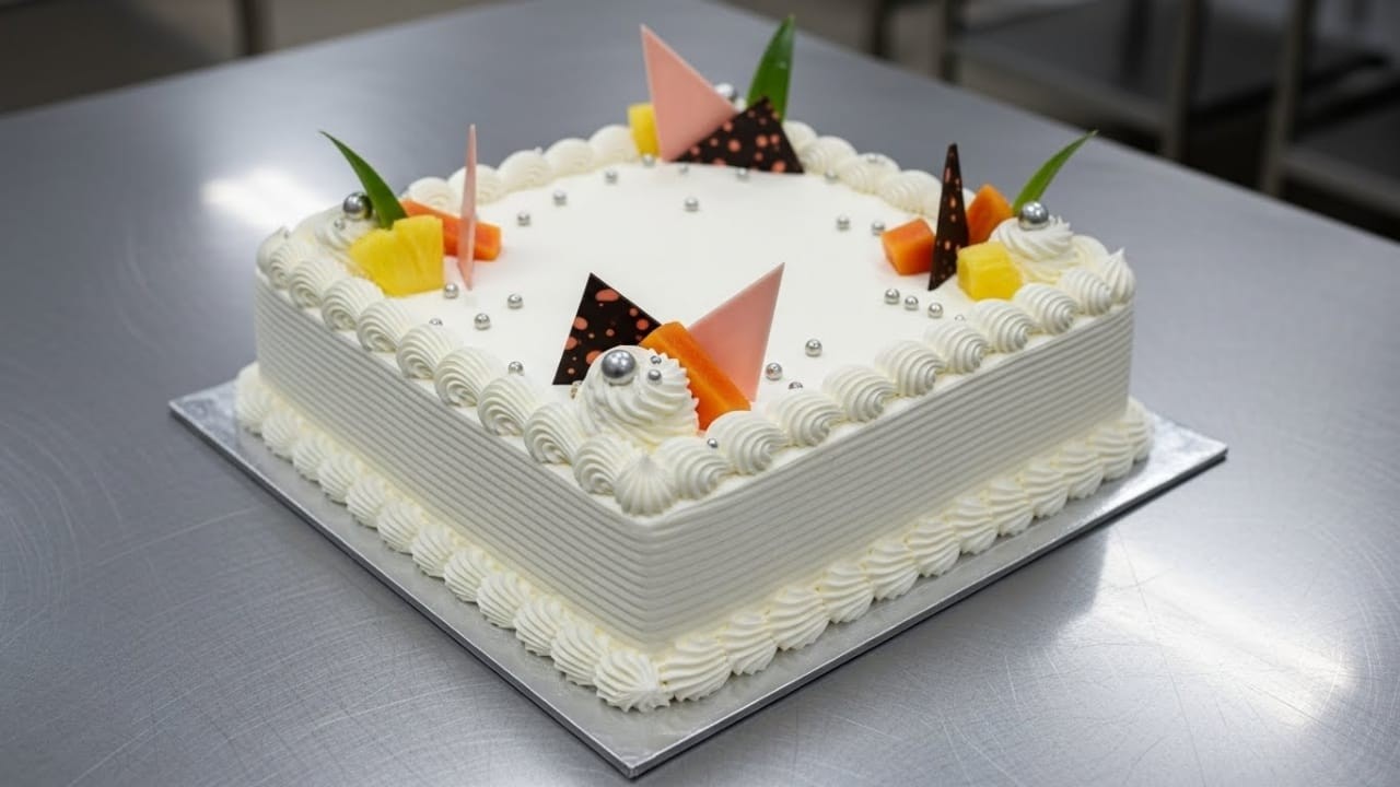Wait Till You See This White Cream Cake 😍🎂 | Satisfying