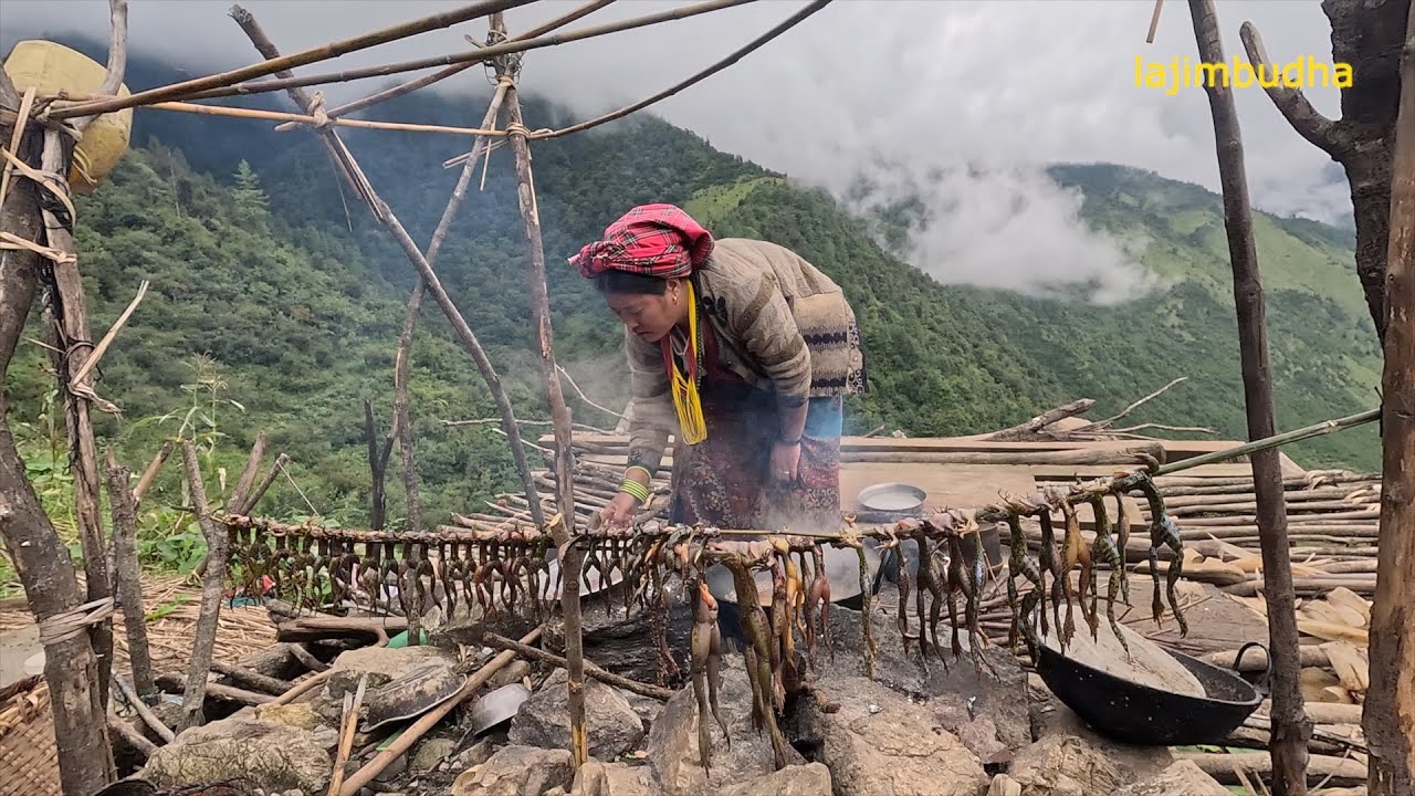 this is the life of mountain resident people || lajimbudha ||