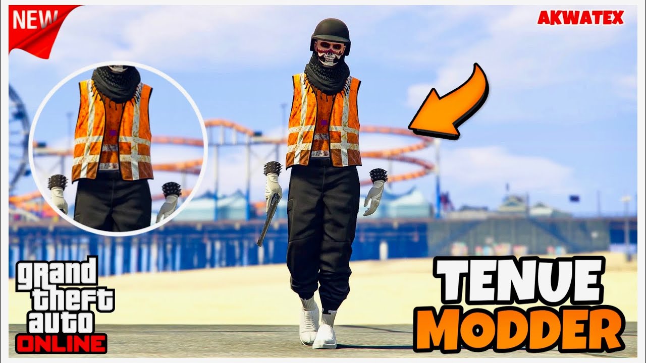 [SANS CODAGE] AVOIR UNE TENUE MODDER TORSE INVISIBLE + GILET D’ÉBOUEUR SUR GTA 5 ONLINE EN 1.58!