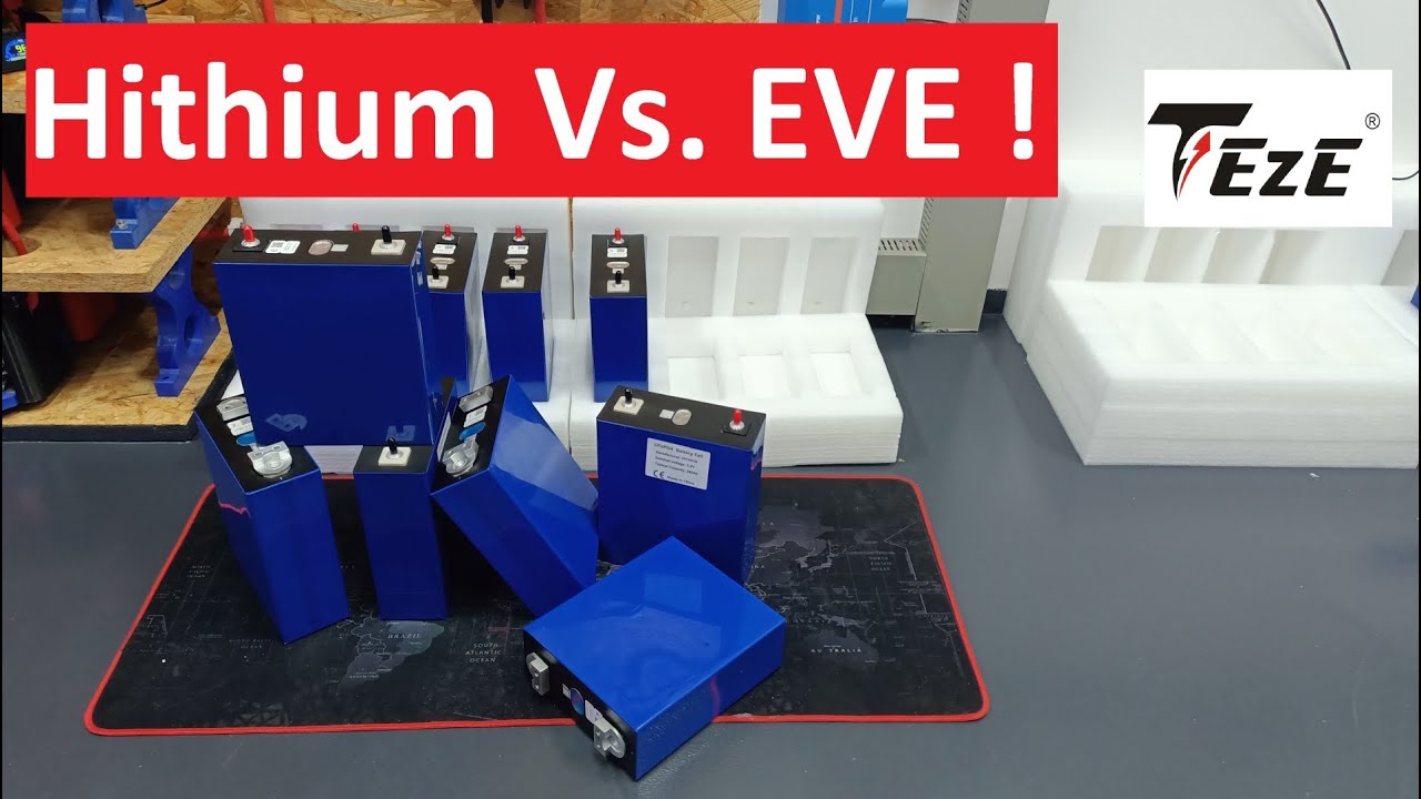 TEZE/SOEC Hithium 280Ah Vs. EVE 280Ah  #diy #lifepo4battery #magazynenergii #lifepo4