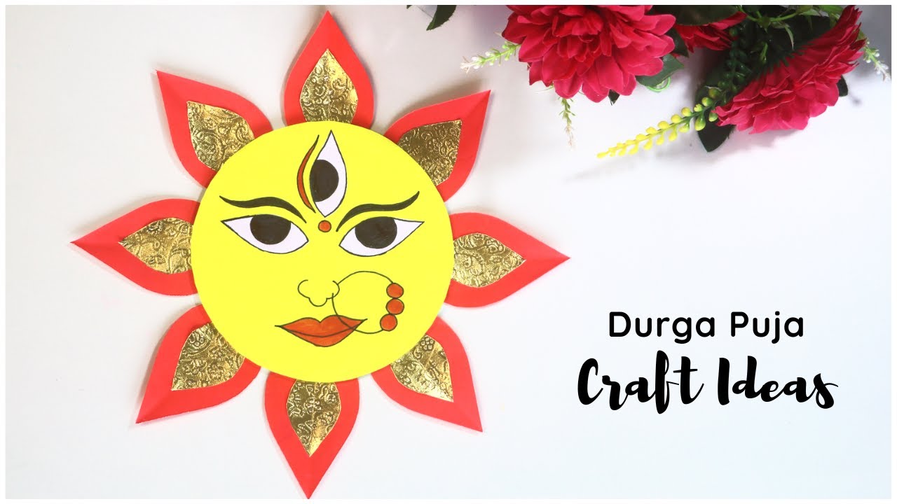 Maa Durga Craft | Durga Puja / Navratri Craft Ideas