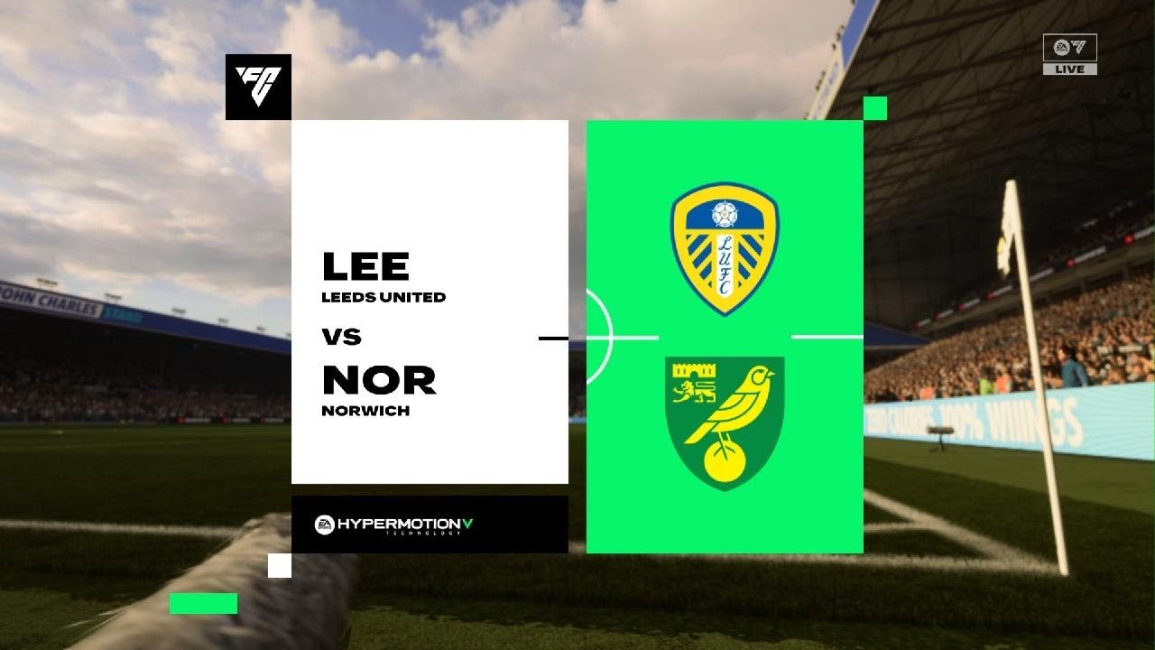 Leeds United Vs Norwich City | 08/3/26 | 2025/26 FA Cup Round Of 16